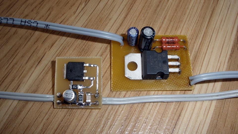Простой стабилизатор тока на LM317