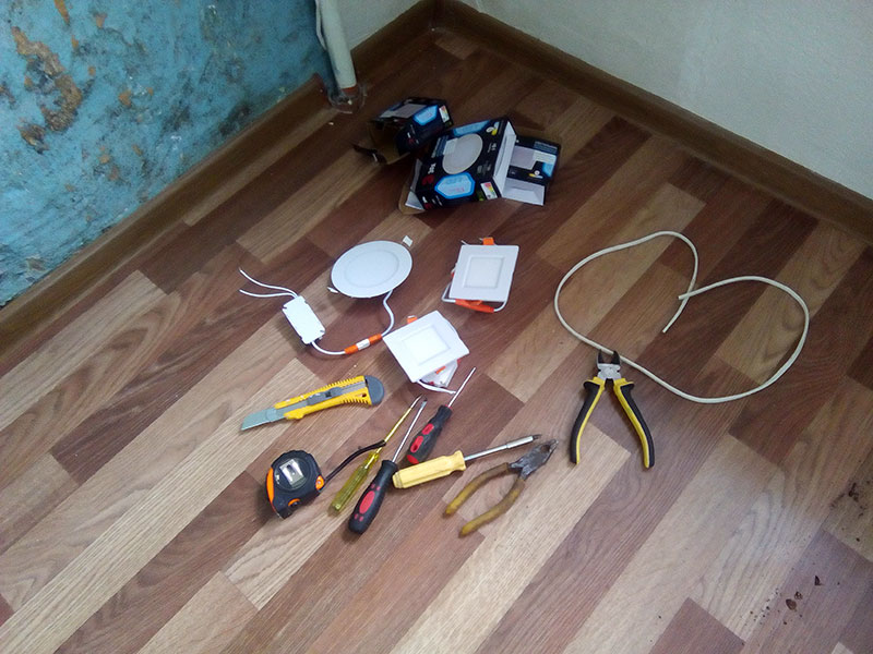 Инструменты для монтажа